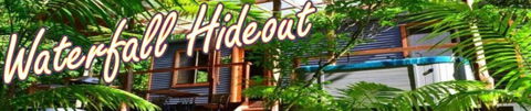 A Waterfall Hideout-Rainforest Cabin For Couples - Local Tourism 3