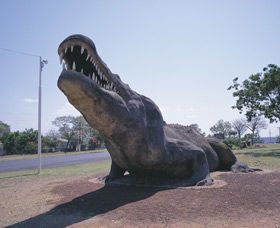 Crocodile Statue - Local Tourism 0
