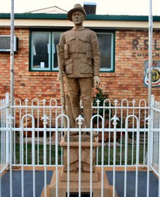 Soldier Statue Memorial, Chinchilla - Accommodation Australia 0