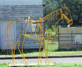 Augathella Wrought Iron Sculptures - Accommodation Australia 0