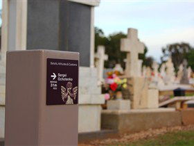 Beliefs Attitudes And Customs Interpretive Trail - West Terrace Cemetery - Local Tourism 2
