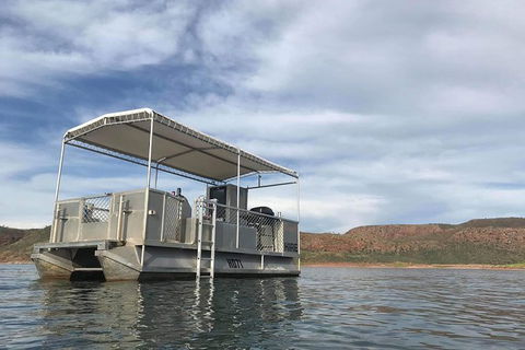Lake Argyle BBQ Pontoon Hire Half Day - Accommodation Australia 0
