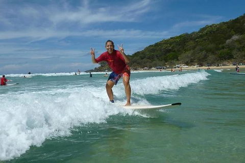 Rainbow Beach Surf School: 2 Hour Main Beach Surf Lesson - Accommodation Australia 0