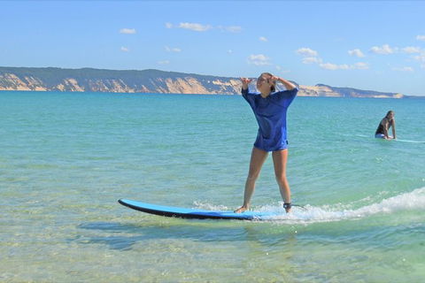 Rainbow Beach Surf School: 2 Hour Main Beach Surf Lesson - Accommodation Australia 8