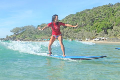 Rainbow Beach Surf Lesson Australia\'s Longest Wave 4X4 Adventure - Local Tourism 0