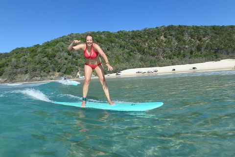 Rainbow Beach Surf Lesson Australia\'s Longest Wave 4X4 Adventure - Local Tourism 8