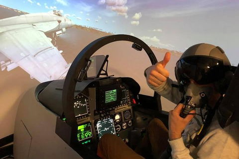 F-18 Combat Fighter Flight Simulator: 60 Minutes - Accommodation Australia 0