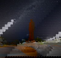 The Australian Farmer Granite Sculpture - Local Tourism