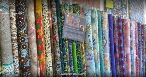 Aboriginal Fabric Gallery - Australia Shopping 1