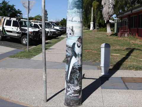 Capella Light Pole Murals - Accommodation Australia 0