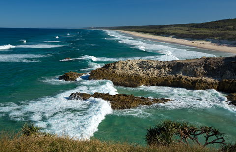 Main Beach, North Stradbroke Island (Minjerribah) - Local Tourism 1