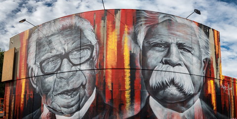 Shepparton Aboriginal Street Art Project Murals - Accommodation Australia 1