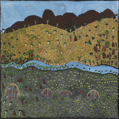 Art Exhibition - Artists Of Ampilatwatja - Australia Shopping 1