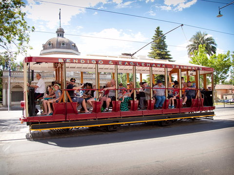 Bendigo Tramways Vintage Talking Tram - Local Tourism 0