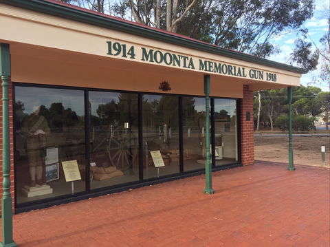 Moonta Memorial Gun 1914-1918 - Accommodation Australia 0