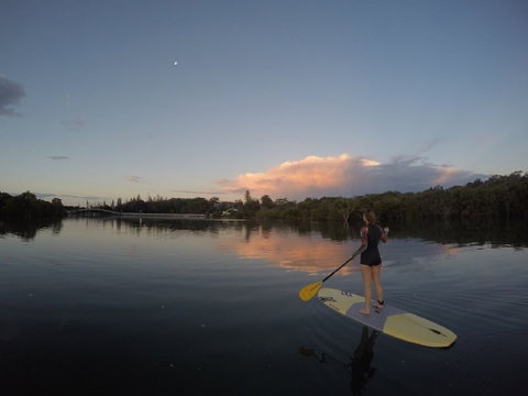 Paddleboard At Back Creek South West Rocks - Accommodation Australia 1