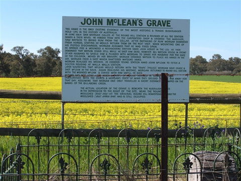 John McLeans Memorial - Accommodation Australia 0