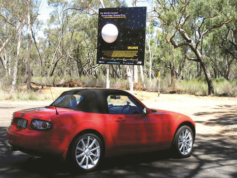 Worlds Largest Virtual Solar System Drive - Local Tourism 0