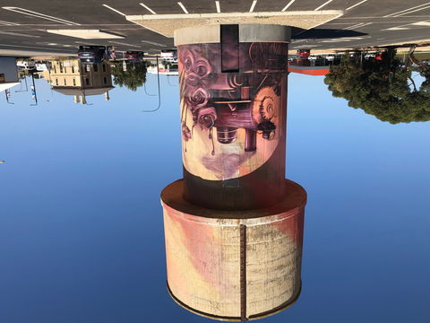 Kadina Water Tower Mural - Accommodation Australia 1