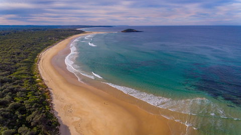 Tabourie Point Beach - Accommodation Australia 0