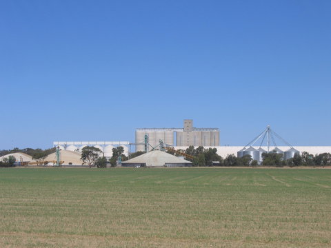 Co-operative Bulk Handling (CBH) Wheat Storage And Transfer Depot - Local Tourism 1