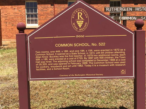 Rutherglen Common School Museum - Accommodation Australia 1