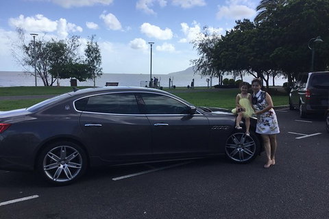 Maserati Quattroporte Limousine Transfer Cairns Airport To Port Douglas - Accommodation Australia 7