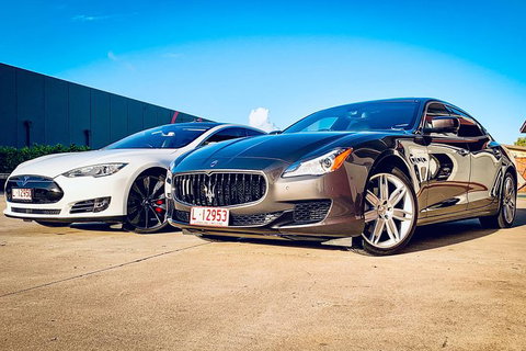 Maserati Quattroporte Limousine Transfer Cairns Airport To Port Douglas - Accommodation Australia 4