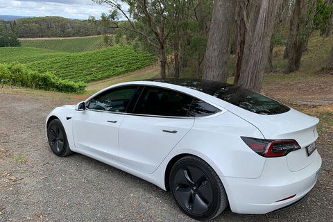 Adelaide Airport Departure Transfer In A Tesla Model3 EV - Accommodation Australia 2