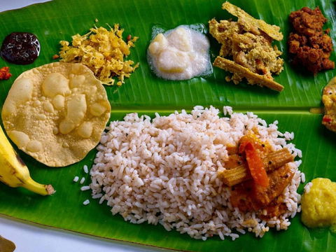 Babaji's Big Fat Keralan Banana Leaf Feast - Accommodation Australia 0