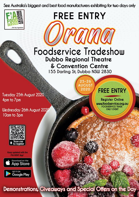 Orana Foodservice Tradeshow - Accommodation Australia 0
