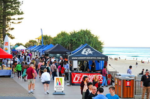 Surfers Paradise Beachfront Markets - Accommodation Australia 1