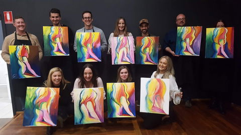 Paint And Sip Experience - Local Tourism 1