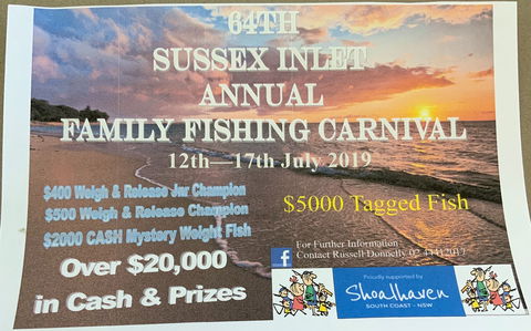 The Sussex Inlet Annual Family Fishing Carnival - Accommodation Australia 0