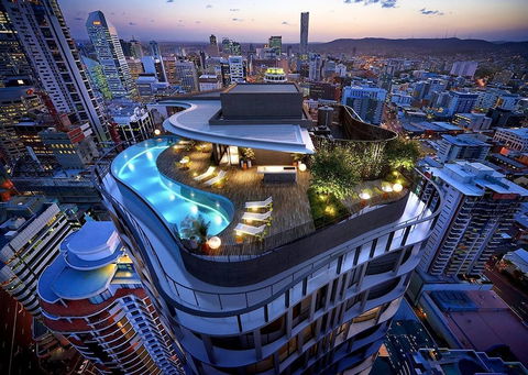 Heart OF CBD Amazing View Pool& GYM Qbn550-16 - Local Tourism 5