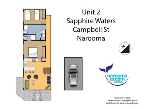 Sapphire Waters Unit 2 - Accommodation Australia 1