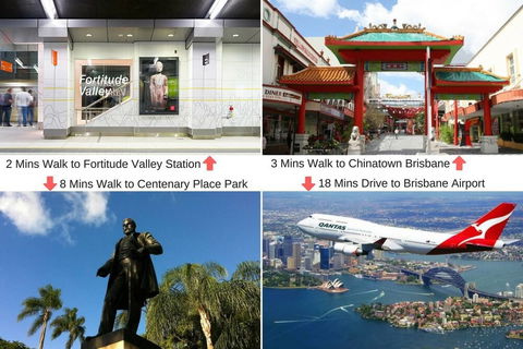 FV Iconic Designer APT, Parking, Near CBD Qfv147-14 - Accommodation Australia 2