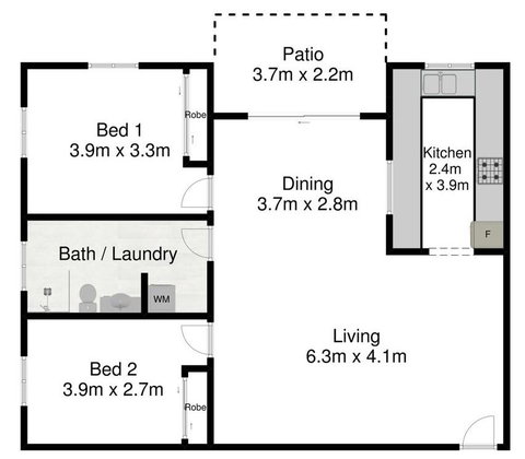 Spacious 2 Bedroom Beach Side Apartment - Close To Shopping Centre With Coles, Health Food Shop, Sushi, Pizza, Cafes, Hairdresse - Local Tourism 2