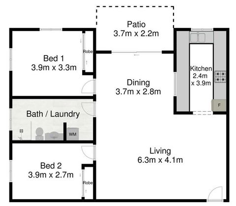 Spacious 2 Bedroom Beach Side Apartment - Close To Shopping Centre With Coles, Health Food Shop, Sushi, Pizza, Cafes, Hairdresse - Accommodation Australia 2