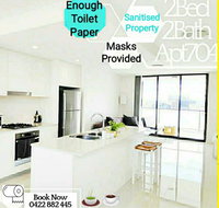 Stylish Liverpool 2Bed 2Bath Apartment -Skyline Views -Masks Provided - Accommodation Australia