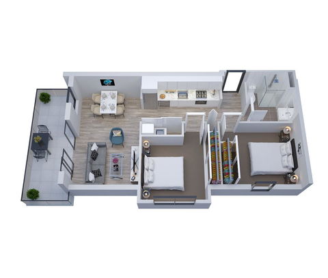 Manhattan Apartments - Notting Hill - Accommodation Australia 5