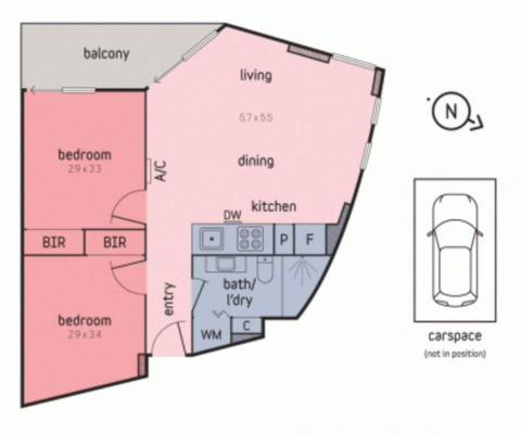 2Bedroom Apartment With Views In Docklands Next To CBD & Marvel Stadium - Accommodation Australia 15