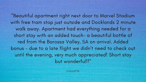 2Bedroom Apartment With Views In Docklands Next To CBD & Marvel Stadium - Accommodation Australia 9