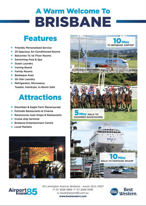 Best Western Airport 85 Motel - Accommodation Australia 21