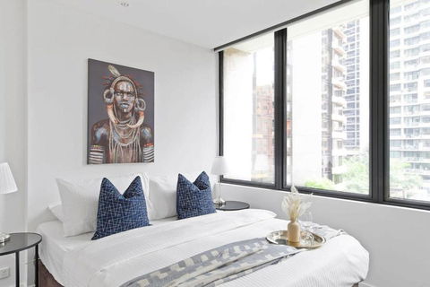 A Cozy 2BR Apt Opposite Southern Cross Station - Accommodation Australia 0