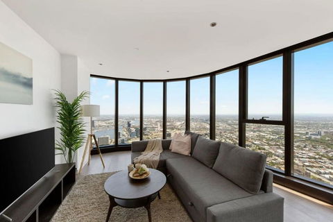 A Cozy 3BR Apt With Panoramic Views FREE Parking - Accommodation Australia 1