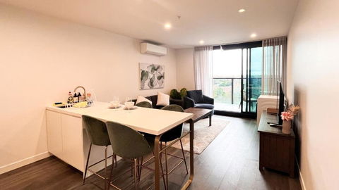 Apartment Next To Public Station, BoxHill Central, 2 Bedrooms, Free Parking And Wifi - Accommodation Australia 1