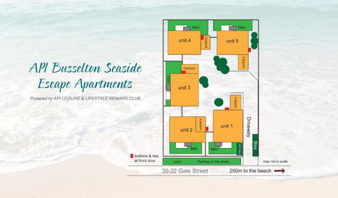 API Busselton Seaside Escape Apartments - Accommodation Australia 4