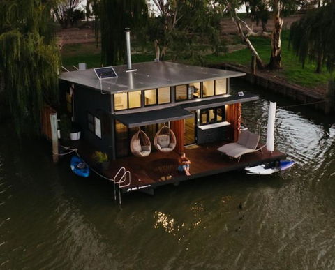 Ark-imedes - Unique Float Home On The Murray River - Accommodation Australia 0