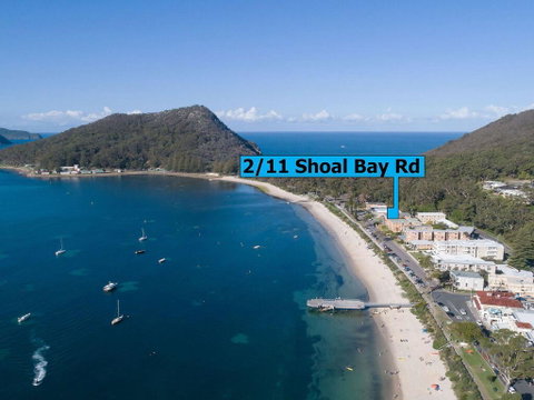 2 'Shoal Towers', 11 Shoal Bay Rd - Across The Road To Beautiful Shoal Bay Beach - Accommodation Australia 1